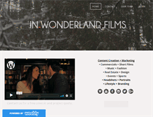 Tablet Screenshot of inwonderlandfilms.com